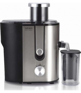 Licuadora Haeger JE600002B, mini juicer 600w inox,