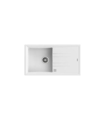 Fregadero Teka Stone 50 B-TG 1C 1E v.auto blanco Fregadero Teka Stone 50 B-TG 1C 1E v.auto blanco
