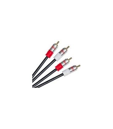 Conexion rca DCU 30201020, rca - 2 rca m-m 1m Conexion rca DCU 30201020, rca - 2 rca m-m 1m