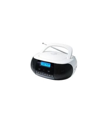 RADIO CD SUNSTECH CRUSM400WT PORTATIL REPRODUCTOR RADIO CD SUNSTECH CRUSM400WT PORTATIL REPRODUCTOR