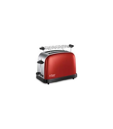 Tostador Russell Hobbs 2333056, 2 Ranuras, Rojo