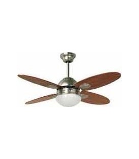 Ventilador Techo Bastilipo BERMEO NIQUEL, 105cm,