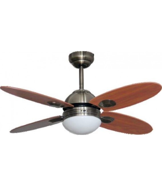 Ventilador Techo Bastilipo BERMEO CUERO, 105cm,