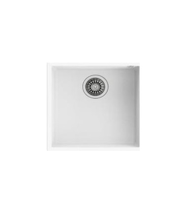 Fregadero Teka Square 4040TG blanco artico