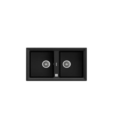 Fregadero Teka Stone 90 B-TG 2C V.AUTO negro Fregadero Teka Stone 90 B-TG 2C V.AUTO negro