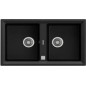 Fregadero Teka Stone 90 B-TG 2C V.AUTO negro Fregadero Teka Stone 90 B-TG 2C V.AUTO negro