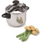 Olla Rapida JATA OPC10 OLLA ACERO INOX A PRESION C Olla Rapida JATA OPC10 OLLA ACERO INOX A PRESION C