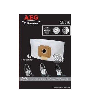BOLSA ASPIRADOR AEG 900256542 GR28S- COMPATIBLE G BOLSA ASPIRADOR AEG 900256542 GR28S- COMPATIBLE G