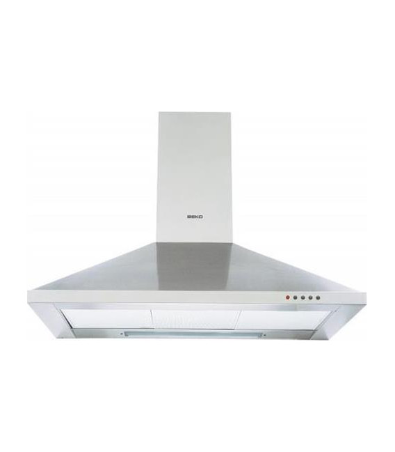 Campana Beko CWB9441XN, 90cm, 390m3/h, inox