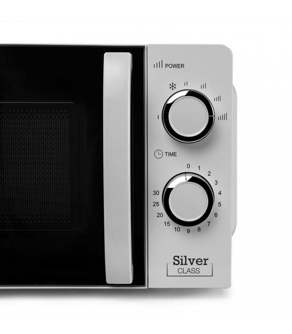 Microondas Orbegozo MI2118, 20L, mecanico, Silver