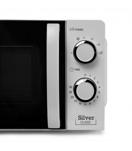 Microondas Orbegozo MI2118, 20L, mecanico, Silver