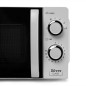 Microondas Orbegozo MI2118, 20L, mecanico, Silver Microondas Orbegozo MI2118, 20L, mecanico, Silver