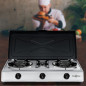 Cocina Vitrokitchen 360IB, 3 fuego, Triple inox, B