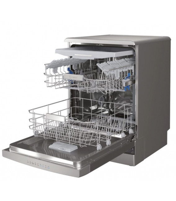 Lavavajillas Indesit DFO3T133AFX, 14 cub, C, Inox