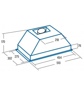 Grupo Filtrante Cata G45WHL, 390m3/h, 45dB, blanco