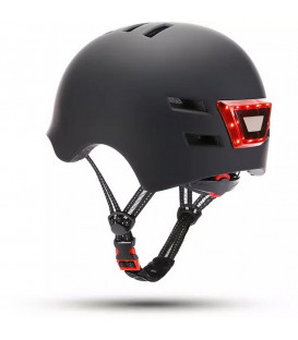 CASCO YOUIN HOMOLOGADO, AJUSTABLE,BATERIA,NEGRO