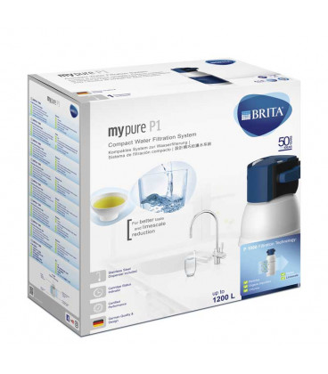 Sistema Filtrado Brita 1025434, Grifo Mypure P1,