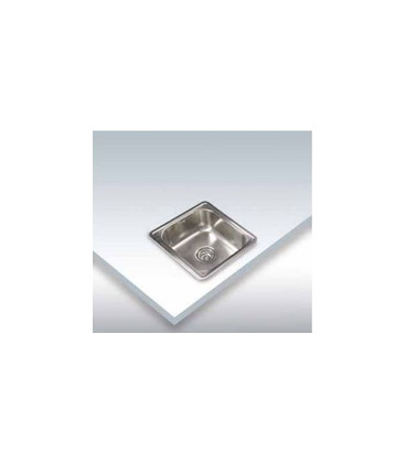 Fregadero Cata CSS1, Inox, 1C, 46,5x41,5cm