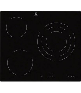 Vitrocerámica Electrolux EHF6232IOK, 3 zonas,