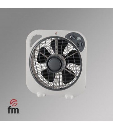 Ventilador Box fan FM BF35, aspas 30cm Ø temporiza Ventilador Box fan FM BF35, aspas 30cm Ø temporiza
