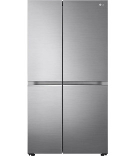 Frigorifico sbs LG GSBV70PZTE, 179x91cm, e, inox