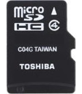 Tarjeta Micro SD+Adaptador 16GB Toshiba THNM102K01