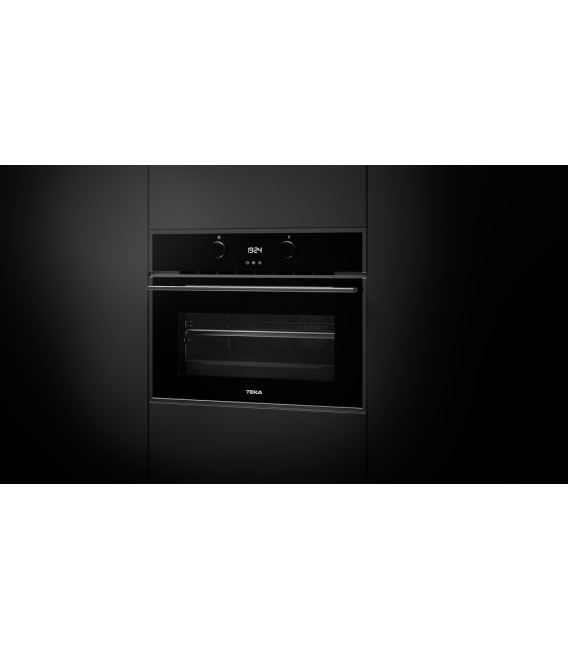 Horno Teka HLC8400BK, compacto Cristal negro