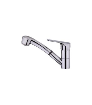 Grifo Teka MTP978D cromo, caño bajo extraible, cro