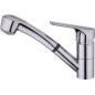 Grifo Teka MTP978D cromo, caño bajo extraible, cro