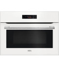 Horno microondas AEG KMK721880W, 1000W, Grill, Cri