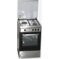 Cocina Rommer VCH356XFGBUT, 3 fuegos, butano, Inox