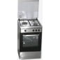 Cocina Rommer VCH356XFGNAT, 3 fuegos, natural, Ino