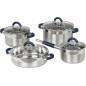 Bateria cocina Jata BC8, bateria acero inox aisi-3 Bateria cocina Jata BC8, bateria acero inox aisi-3