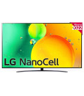 TV 75 LG 75NANO766QA 4K NanoCell. SmartTV WebOS 2