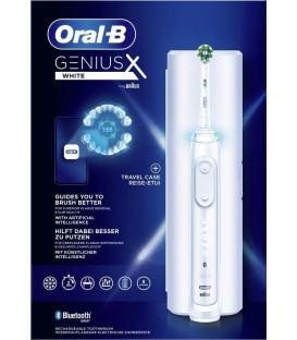 Cepillo Dental Oral-B Braun Genius X ElÚctrico Bla
