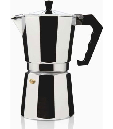 Cafetera italiana Haeger CP09A008A, 9 tazas, alumi Cafetera italiana Haeger CP09A008A, 9 tazas, alumi