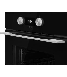 Horno Teka HLB8400PBK, cristal negro, Pirolitico