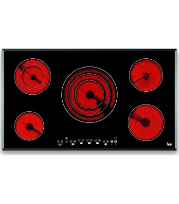 Vitroceramica Teka TR951, 5 zonas, 90cm, biselada