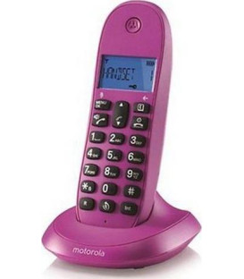 Telefono Motorola C1001LB VIOLETA DECT