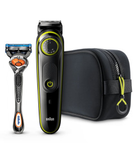 Barbero Braun BT3941, BeardTrimmen, Gillette Fusio