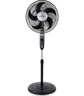 Ventilador Pie Orbegozo SF0149, 40cm, 60w, negro
