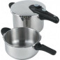 Set olla presión Bra A185105, vitesse, 4l+7l
