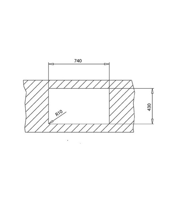 Fregadero Teka Flex Linea RS15 71.40, 1C, 80cm, Ix