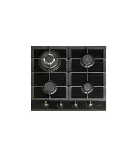 Encimera Cata RCI631BK, Cristal, 4 fuegos, Hierro