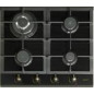 Encimera Cata RCI631BK, Cristal, 4 fuegos, Hierro