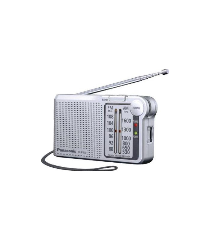 Radio Panasonic RFP150DEGS Radio Portatil Plateada