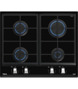 Encimera Teka GZC64300XBA BK, cristal gas, 4fuegos