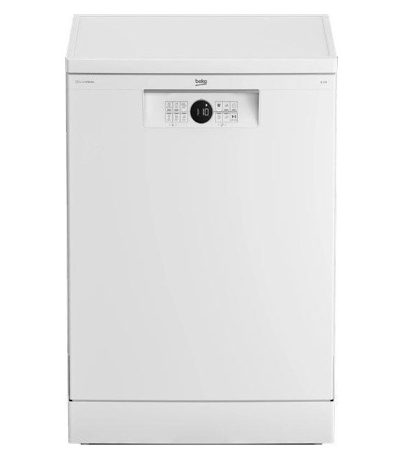 Lavavajillas Beko BDFN26430W, 14serv, 60cm, D, Bla