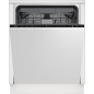 Lavavajillas Beko BDIN38650C, 16 cub, 3ªB, integr