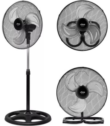 Ventilador Pie Ufesa OTTAWA, 45cm, 70w, 3in1